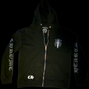 Chrome Hearts dagger zip mens hoodie size XL
